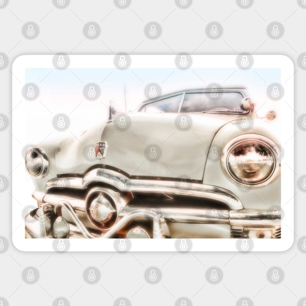 Fifties Classic Rag Top Sticker by art64